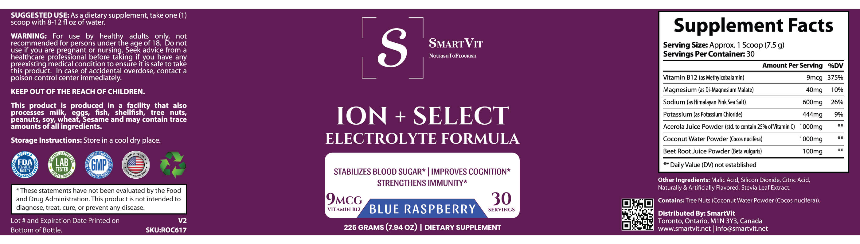 Ion Select Electrolyte