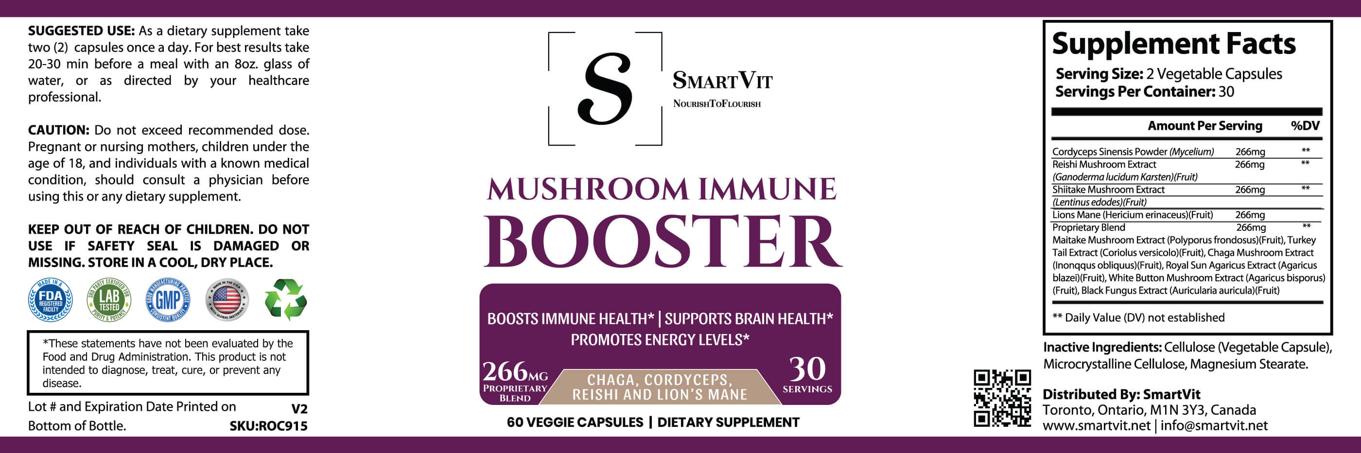Mushroom Immune Booster